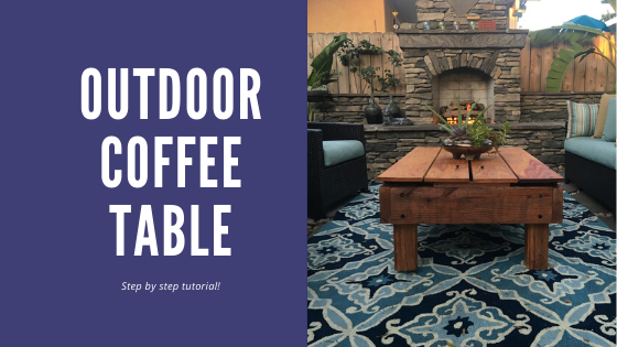 How To Build An Outdoor Coffee Table With Storage Sara Bendrick Outdoor Coffee Table With Storage, How To Build A Side Table With Storage